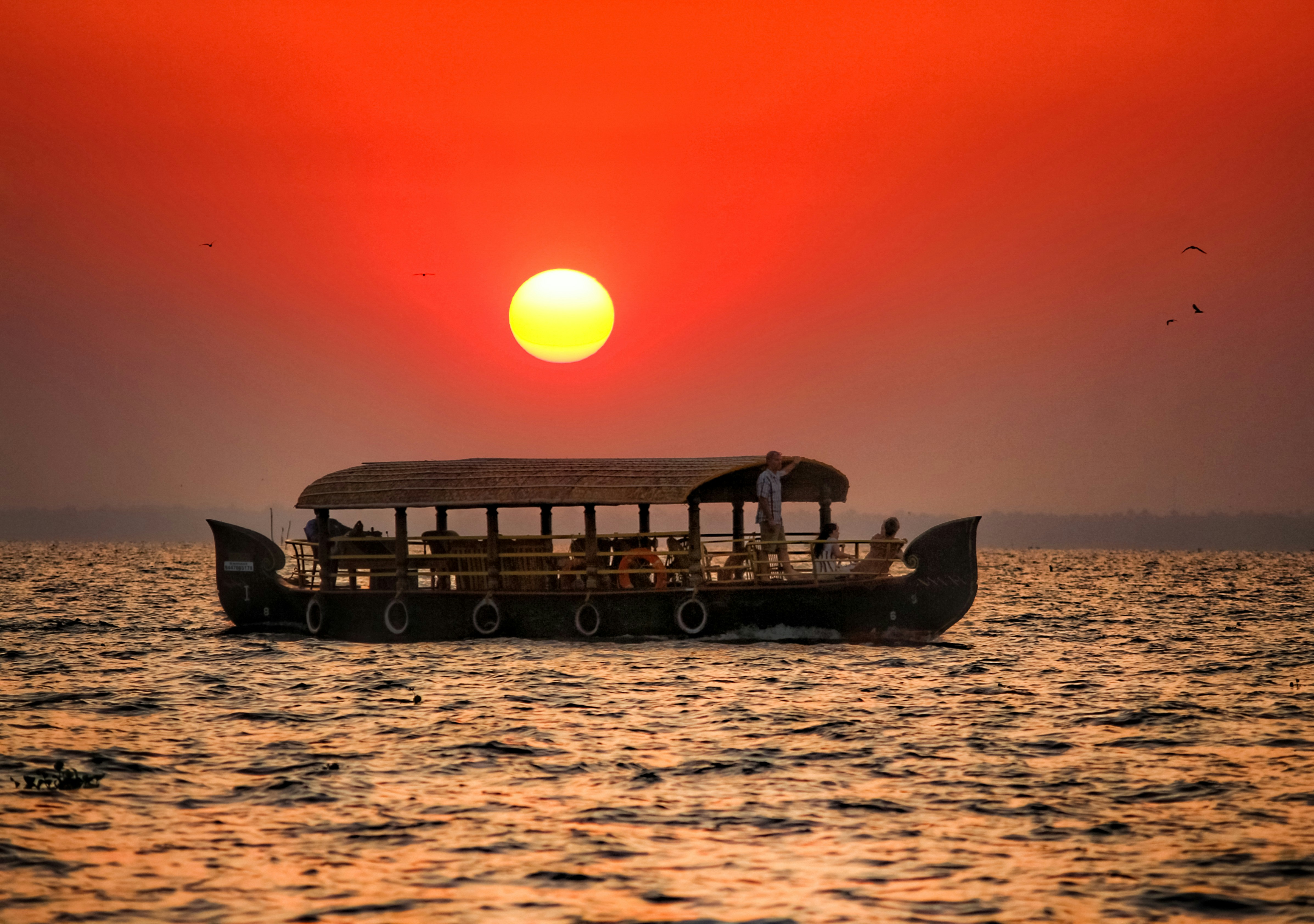 Keralam Backwaters Sunset